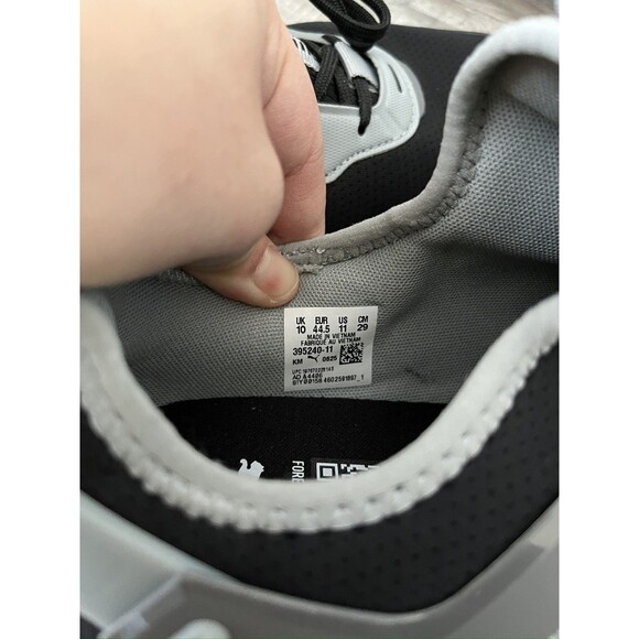 NEW Puma Pacer Men’s Sneaker Shoes Black Grey Sz 11 Gym Workout Hiking Softfoam - Picture 7 of 8